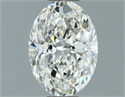 Diamante Natural 1.21 quilates, Ovalado , Color H, claridad SI1 y certificado IGI