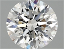 Lab Grown Diamond 2.01 Carats, Round with Excellent Cut, D Color, VS2 Clarity and Certified by IGI