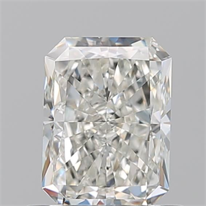 Picture of Natural Diamond 0.70 Carats, Radiant with  Cut, J Color, VVS1 Clarity and Certified by GIA