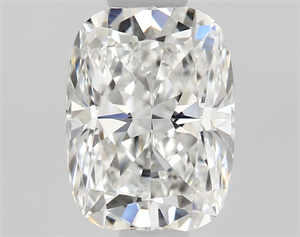 Foto Diamante Natural 0.62 quilates, Del cojín , Color F, claridad VVS2 y certificado GIA de