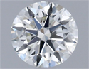 Diamante Natural 0.50 quilates, Redondo , Color H, claridad VVS2 y certificado IGI