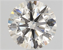 Natural Diamond 1.30 Carats, Round with Excellent Cut, K Color, SI2 Clarity and Certified by GIA