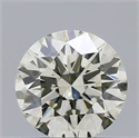 Diamante Natural 0.50 quilates, Redondo , Color M, claridad VS1 y certificado GIA