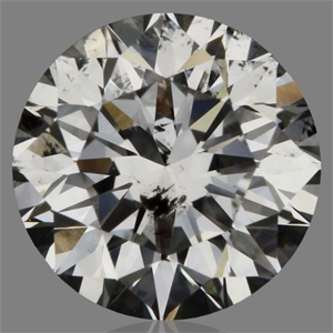 Foto Diamante Natural 0.58 quilates, Redondo , Color F, claridad SI2 y certificado IGI de