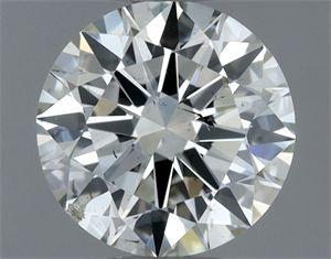 Foto Diamante Natural 0.80 quilates, Redondo , Color J, claridad SI1 y certificado IGI de