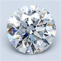 Diamante Natural 2.01 quilates, Redondo , Color E, claridad I1 y certificado GIA