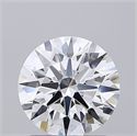 Lab Grown Diamond 1.52 Carats, Round with Ideal Cut, D Color, VS1 Clarity and Certified by IGI