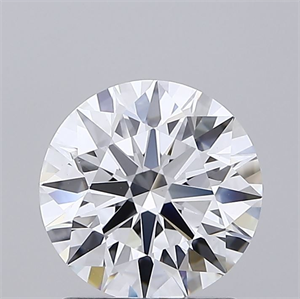 Picture of Lab Grown Diamond 1.52 Carats, Round with Ideal Cut, D Color, VS1 Clarity and Certified by IGI