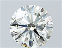 Diamante Natural 1.17 quilates, Redondo , Color M, claridad SI1 y certificado GIA