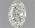 Diamante Natural 0.60 quilates, Ovalado , Color H, claridad FL y certificado GIA