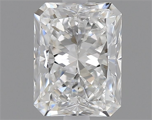 Picture of Natural Diamond 0.60 Carats, Radiant with  Cut, E Color, VS2 Clarity and Certified by GIA