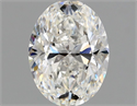 Diamante Natural 0.90 quilates, Ovalado , Color F, claridad SI1 y certificado GIA