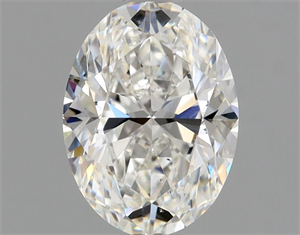 Foto Diamante Natural 0.90 quilates, Ovalado , Color F, claridad SI1 y certificado GIA de