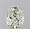 Diamante Natural 2.02 quilates, Ovalado , Color K, claridad SI2 y certificado IGI