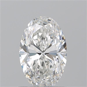 Picture of Natural Diamond 0.90 Carats, Oval with  Cut, G Color, VS1 Clarity and Certified by GIA