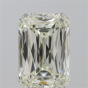 Picture of Natural Diamond 1.81 Carats, Radiant with  Cut, M Color, VS1 Clarity and Certified by GIA