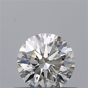 Foto Diamante Natural 0.42 quilates, Redondo , Color G, claridad IF y certificado GIA de