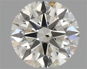 Picture of Natural Diamond 0.70 Carats, Round with Excellent Cut, M Color, SI1 Clarity and Certified by GIA