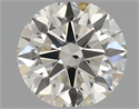 Diamante Natural 0.70 quilates, Redondo , Color M, claridad SI1 y certificado GIA