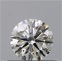 Diamante Natural 0.50 quilates, Redondo , Color G, claridad VVS1 y certificado IGI
