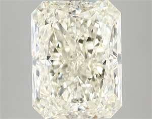Foto Diamante Natural 4.29 quilates, Radiante , Color N, claridad IF y certificado GIA de