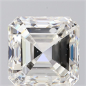 Diamante Natural 0.90 quilates, Asscher , Color H, claridad VS2 y certificado GIA