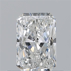 Picture of Natural Diamond 0.55 Carats, Radiant with  Cut, G Color, IF Clarity and Certified by GIA