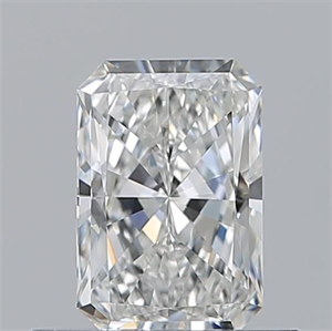 Picture of Natural Diamond 0.55 Carats, Radiant with  Cut, G Color, IF Clarity and Certified by GIA