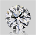 Natural Diamond 0.70 Carats, Round with Very Good Cut, H Color, SI1 Clarity and Certified by GIA