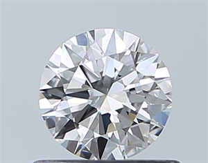 Foto Diamante Natural 0.50 quilates, Redondo , Color F, claridad VS2 y certificado GIA de