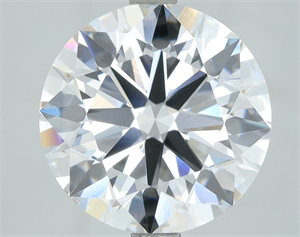 Picture of Lab Grown Diamond 4.01 Carats, Round with Ideal Cut, D Color, VS1 Clarity and Certified by IGI