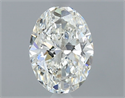 Diamante Natural 0.40 quilates, Ovalado , Color I, claridad VVS1 y certificado GIA