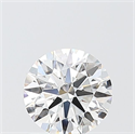 Lab Grown Diamond 1.04 Carats, Round with Ideal Cut, E Color, VVS2 Clarity and Certified by IGI