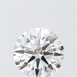 Picture of Lab Grown Diamond 1.04 Carats, Round with Ideal Cut, E Color, VVS2 Clarity and Certified by IGI