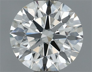 Picture of Natural Diamond 0.60 Carats, Round with Excellent Cut, I Color, VS1 Clarity and Certified by IGI