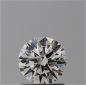 Natural Diamond 0.90 Carats, Round with Excellent Cut, K Color, VVS1 Clarity and Certified by GIA