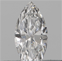 Diamante Natural 0.11 quilates, marqués , Color F, claridad VS2 y certificado IGI