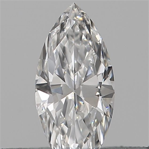 Picture of Natural Diamond 0.11 Carats, Marquise with  Cut, F Color, VS2 Clarity and Certified by IGI