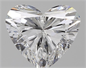 Natural Diamond 2.50 Carats, Heart with  Cut, E Color, SI1 Clarity and Certified by GIA