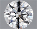 Natural Diamond 1.50 Carats, Round with Excellent Cut, D Color, VS1 Clarity and Certified by GIA