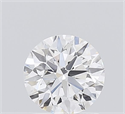 Lab Grown Diamond 1.02 Carats, Round with Ideal Cut, D Color, VVS2 Clarity and Certified by IGI