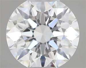 Picture of Natural Diamond 0.40 Carats, Round with Excellent Cut, F Color, VS2 Clarity and Certified by GIA
