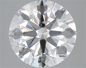 Picture of Natural Diamond 5.01 Carats, Round with Excellent Cut, F Color, SI2 Clarity and Certified by GIA
