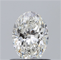 Diamante Natural 0.61 quilates, Ovalado , Color F, claridad VS2 y certificado GIA
