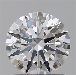 Picture of Lab Grown Diamond 1.00 Carats, Round with Ideal Cut, D Color, VVS1 Clarity and Certified by IGI