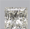 Diamante Natural 0.50 quilates, Princesa , Color I, claridad VVS2 y certificado IGI