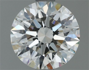 Picture of Natural Diamond 1.04 Carats, Round with Excellent Cut, K Color, VVS1 Clarity and Certified by GIA