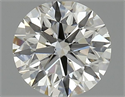 Natural Diamond 0.80 Carats, Round with Excellent Cut, I Color, VS2 Clarity and Certified by IGI