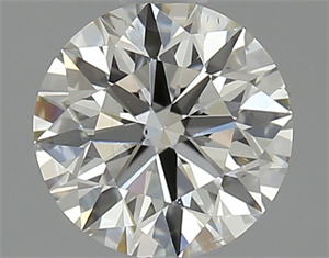 Picture of Natural Diamond 0.80 Carats, Round with Excellent Cut, I Color, VS2 Clarity and Certified by IGI