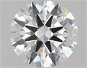 Natural Diamond 2.12 Carats, Round with Excellent Cut, G Color, VVS1 Clarity and Certified by GIA